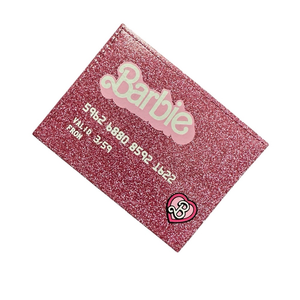 💖3/$30💖 NWT Barbie x Cakeworthy card holder glitter case - Picture 5 of 8